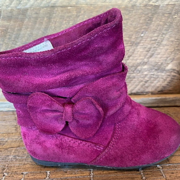 Girls Suede Dress Boots - Picture 4 of 7